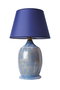 Opviq Lámpara de Mesa YL532 Azul y Dorado